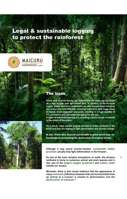 MAICURU legal and sustainable logging EN